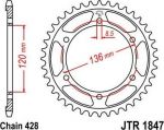 BIKE ALERT Звезда цепного привода (JTR 1847 55)