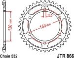 BIKE ALERT Звезда цепного привода (JTR 866 47)