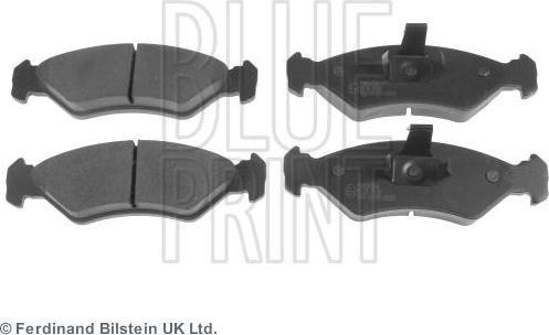 Blue Print ADM54268 комплект тормозных колодок, дисковый тормоз на FORD FIESTA IV (JA_, JB_)