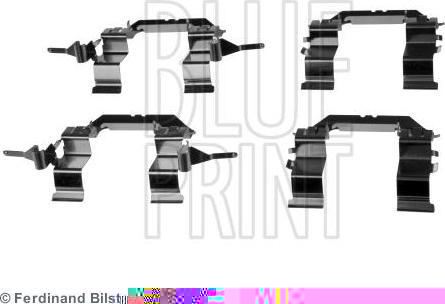 BLUE PRINT Комплектующие, колодки дискового тормоза (ADN148603)