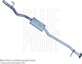 Blue Print ADN16020 средний глушитель выхлопных газов на NISSAN QASHQAI / QASHQAI +2 (J10, JJ10)