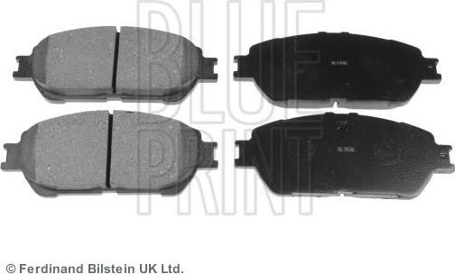Blue Print ADT342164 комплект тормозных колодок, дисковый тормоз на TOYOTA PREVIA (MCR3_, ACR3_, CLR3_)