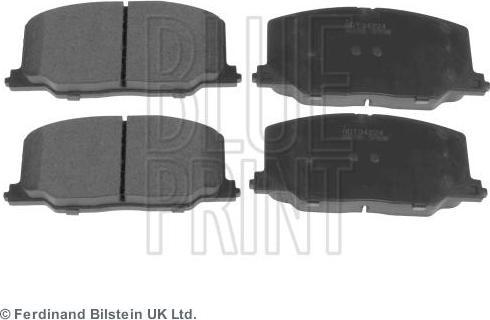 Blue Print ADT34224 комплект тормозных колодок, дисковый тормоз на TOYOTA CAMRY (_V2_)