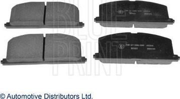 BLUE PRINT Комплект тормозных колодок, диско (ADT34279)