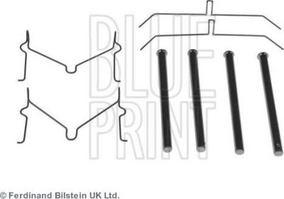 Blue Print ADT348611 комплектующие, колодки дискового тормоза на TOYOTA HILUX II пикап (LN8_, RN5_, LN6_, YN6_, YN5_, LN5_, RN6_)