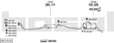 Bosal 062.376.35 система выпуска ог на PEUGEOT PARTNER фургон (5)