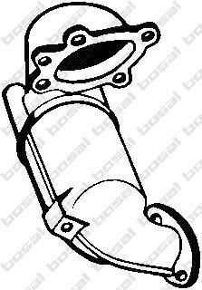 Bosal 090-163 катализатор на OPEL VIVARO фургон (F7)