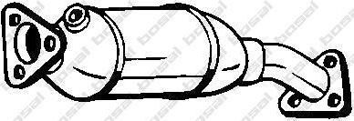 BOSAL Катализатор VAG A6 97-05 (8E0131089DX, 099-602)