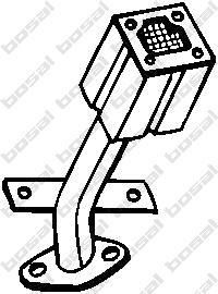 Bosal 099-720 катализатор на FORD MONDEO III седан (B4Y)