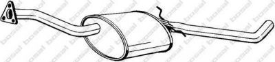 BOSAL Резонатор OPEL OMEGA 1.8-2.4 (852822, 281-033)