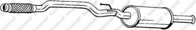 Bosal 282-611 предглушитель выхлопных газов на PEUGEOT 407 SW (6E_)