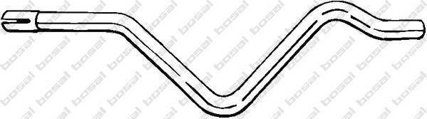 Bosal 785-341 труба выхлопного газа на VW SCIROCCO (53B)