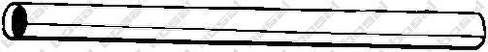 BOSAL Труба соединительная VW Golf III/Passat B3/B4/Vento (787-461)