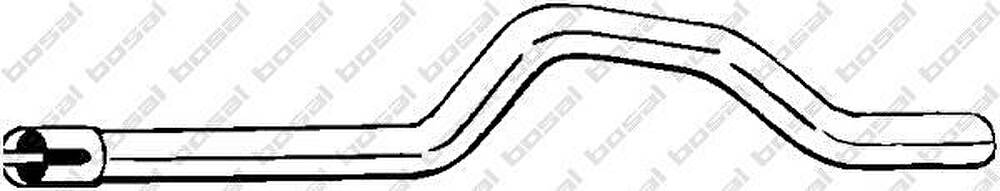 Bosal 831-885 труба выхлопного газа на OPEL KADETT D (31_-34_, 41_-44_)