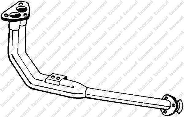 Bosal 834-845 труба выхлопного газа на VOLVO 940 II универсал (945)