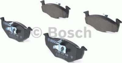 BOSCH Колодки тормозные передние VW GOLF III POLO VENTO 91-01 (1H0698151B, 0986424449)
