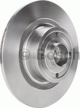 BOSCH Диск тормозной перед. RENAULT Megane II/Scenic II 1,4-2,0L 03-> (270X10mm)(с подшипником ступицы/с кольцом ABS) (7701207898, 0986479274)