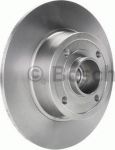 BOSCH Диск тормозной задний RENAULT Clio III/Megane II/Modus 1,2-2,0L 11/02-> 7701207823 (7701207823, 0986479278)