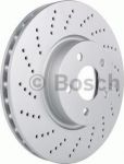 BOSCH Диск тормозной MERCEDES W204 07-/W212 09- SPORT передний D=322мм. (204 421 10 12, 0986479408)