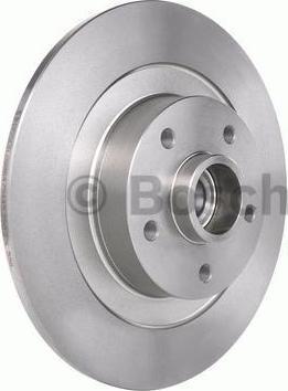 BOSCH Диск тормозной RENAULT LAGUNA III 07- задний СБ с подшипником,с АБС (432000015R, 0986479445)