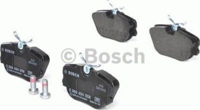 BOSCH Колодки диск. передние MB W201 85-93 95X52.5X17.9 0014208120 (571353, 0986494058)