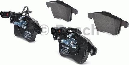 BOSCH Колодки тормозные VOLKSWAGEN TOUAREG R16 03> передние (7L6698151B, 0986494164)