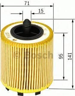 BOSCH Фильтр масляный VAG A4/A6/Q5/Octavia II/T5/Touareg 02-10 all TDI (071115562C, 1 457 429 192) BOSCH Фильтр масляный VAG A4/A6/Q5/Octavia II/T5/Touareg 02-10 all TDI (071115562C, 1 457 429 192)