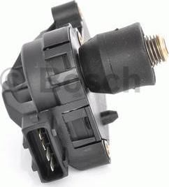 BOSCH Датчик температуры воздуха для моновпрыска AUDI 80/100/G2/G3 (051133031, 3437010524)