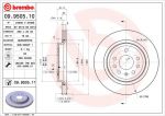 Brembo 09.9505.11 тормозной диск на SAAB 9-3 (YS3F)