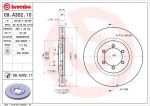 Brembo 09.A302.11 тормозной диск на SSANGYONG REXTON (GAB_)