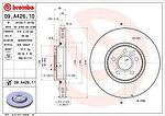 BREMBO Диск тормозной вент. передний VOLVO XC70 II (08/07-) F (заменен на 09.A426.11) (LR000470, 09.A426.10)