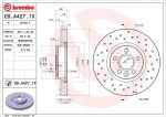 Brembo 09.A427.1X тормозной диск на VOLVO V70 III (BW)