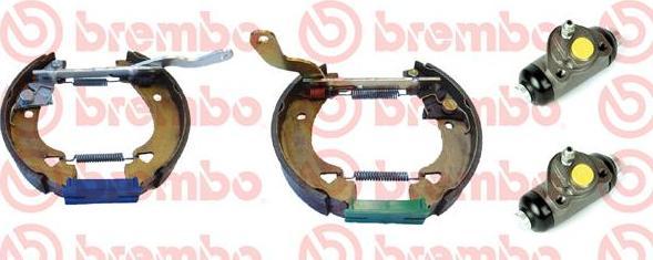 Brembo K 23 029 комплект тормозных колодок на FIAT UNO (146A/E)