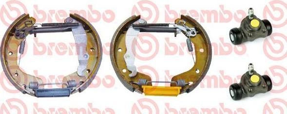 Brembo K 59 029 комплект тормозных колодок на OPEL ASTRA F Наклонная задняя часть (53_, 54_, 58_, 59_)