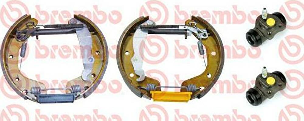 Brembo K 59 036 комплект тормозных колодок на OPEL ASTRA F Наклонная задняя часть (53_, 54_, 58_, 59_)