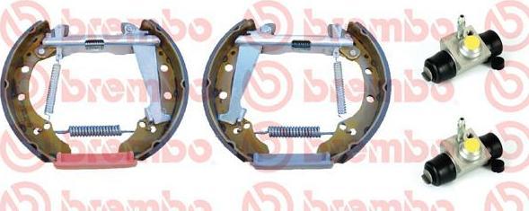 Brembo K 85 038 комплект тормозных колодок на SKODA FABIA