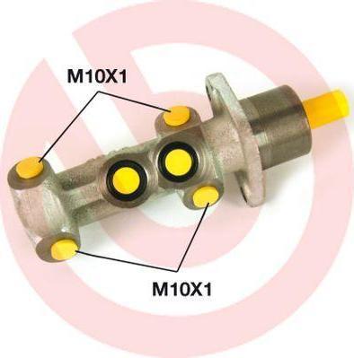 Brembo M 23 008 главный тормозной цилиндр на ALFA ROMEO 155 (167)