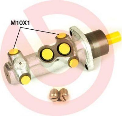 Brembo M 23 029 главный тормозной цилиндр на FIAT PUNTO (188)