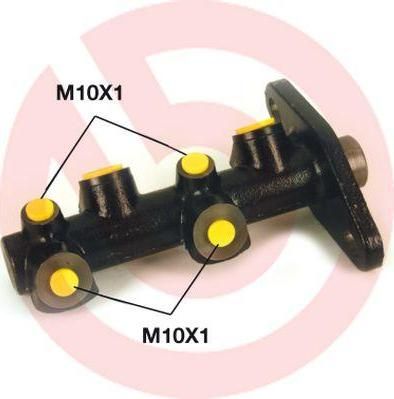 Brembo M 24 073 главный тормозной цилиндр на FORD FIESTA фургон (FVD)