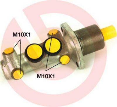 Brembo M 61 019 главный тормозной цилиндр на RENAULT CLIO I (B/C57_, 5/357_)