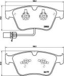 Brembo P 05 003 комплект тормозных колодок, дисковый тормоз на BENTLEY CONTINENTAL кабрио (3W_)