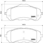 BREMBO P61120_колодки дисковые п.! Peugeot 308 1.2-2.0i/HDi 13> (P61120)