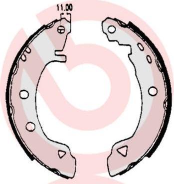Brembo S 23 508 комплект тормозных колодок на FIAT BRAVA (182)