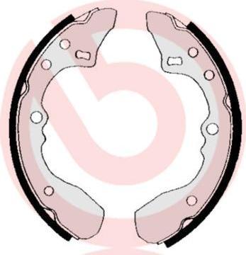 Brembo S 49 502 комплект тормозных колодок на MAZDA 323 III (BF)