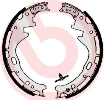 Brembo S 56 522 комплект тормозных колодок на NISSAN PICK UP II (D21)