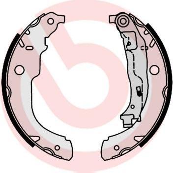 Brembo S 61 528 комплект тормозных колодок на PEUGEOT 207 (WA_, WC_)