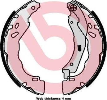 Brembo S 61 544 комплект тормозных колодок на PEUGEOT 301