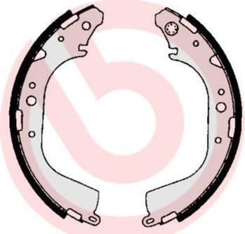 Brembo S 83 530 комплект тормозных колодок на TOYOTA HILUX II пикап (LN8_, RN5_, LN6_, YN6_, YN5_, LN5_, RN6_)