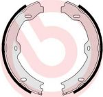 BREMBO Колодки ручника W211/W221/R230 (2214200520, S50519)