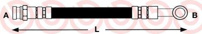Brembo T 56 114 тормозной шланг на NISSAN PATROL III/2 Hardtop (K260)